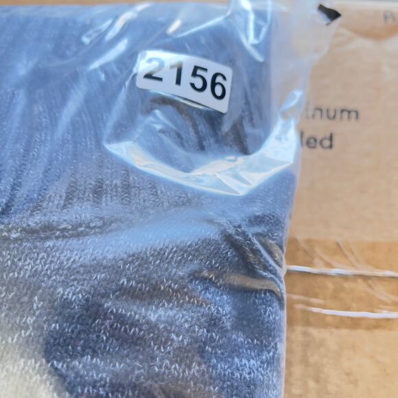 Converse One Star Henley Sweater Men's L 4 Button 100% Cotton Blue Tones Striped - Picture 12 of 12